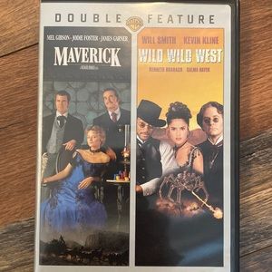 Double feature dvd Maverick and Wild Wild West